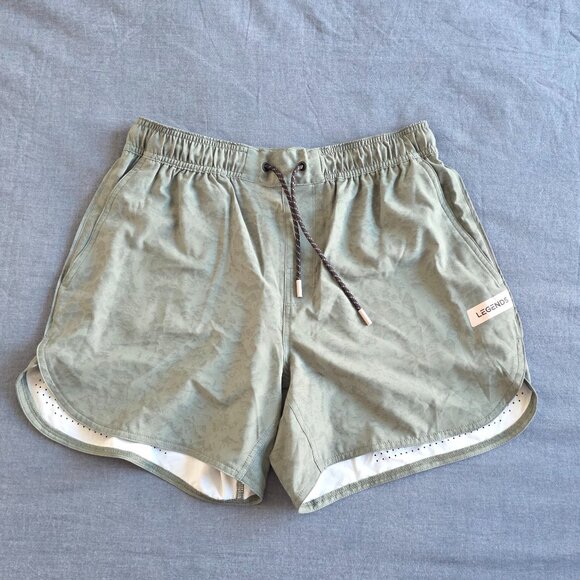 Legends Luka Short 5” Linerless - M - Neptune Green - Picture 1 of 2